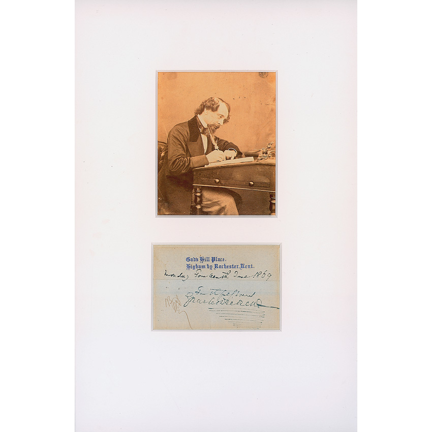 Lot #581 Charles Dickens