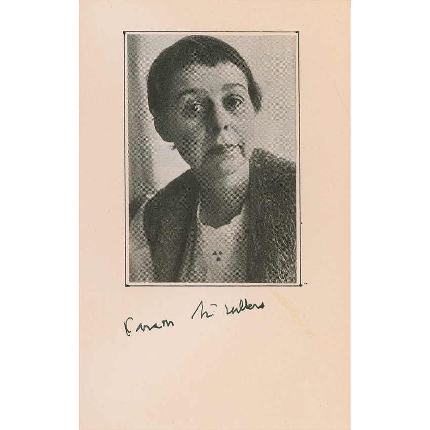 Lot #628 Carson McCullers