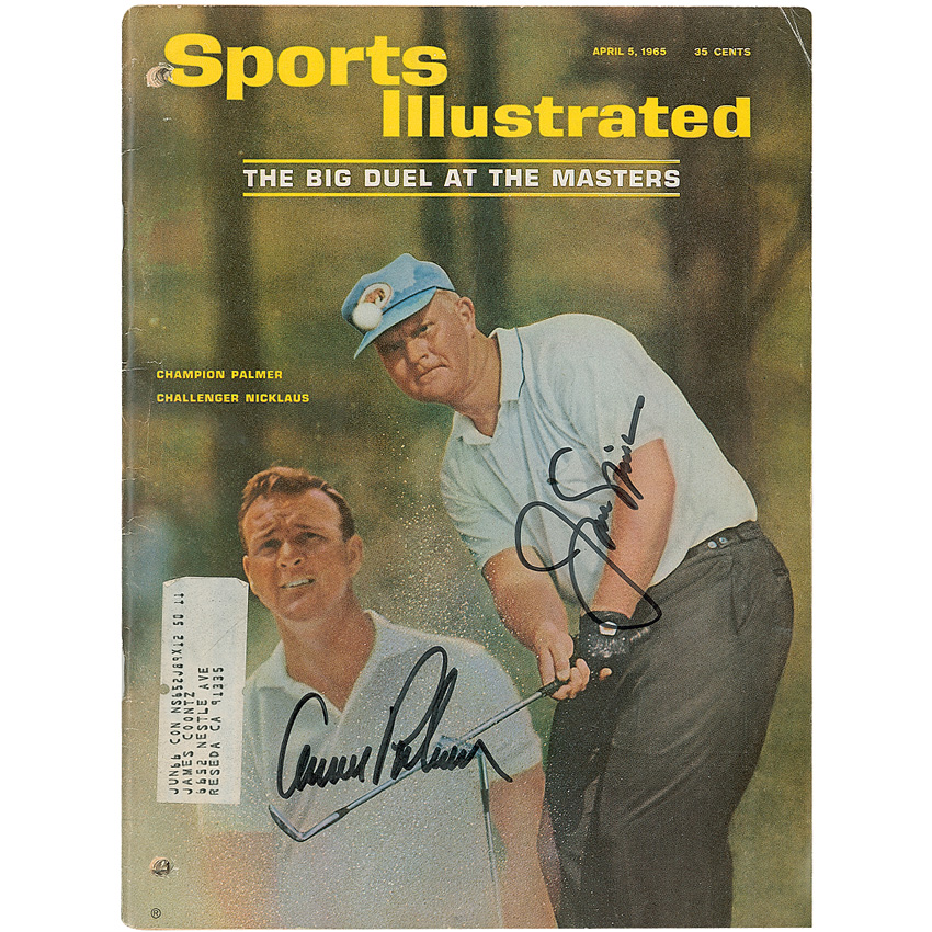 Lot #1571 Jack Nicklaus and Arnold Palmer
