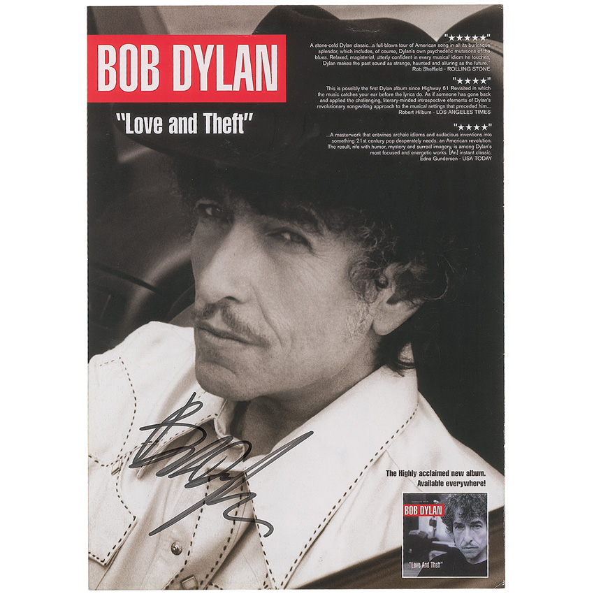 Lot #793 Bob Dylan