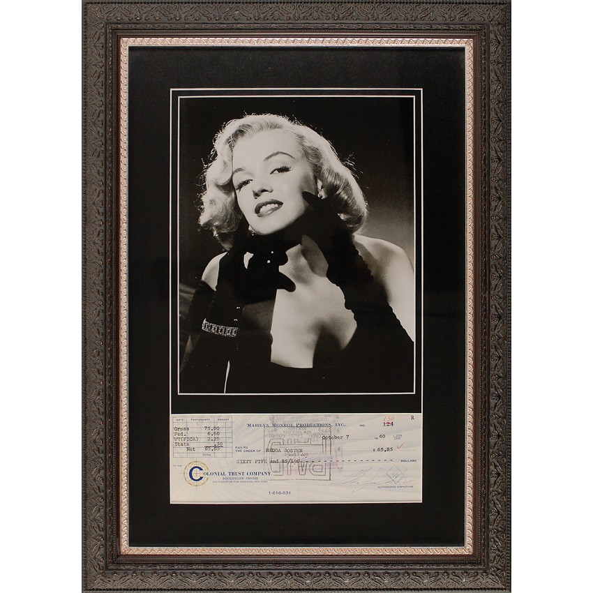 Lot #1130 Marilyn Monroe