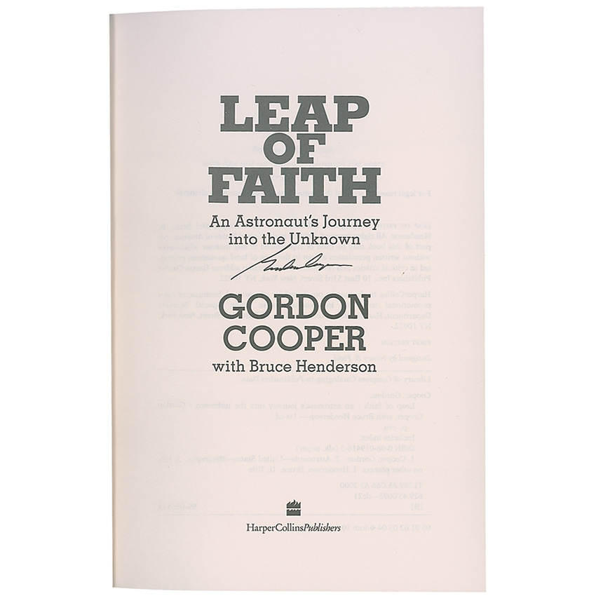 Lot #133 Gordon Cooper