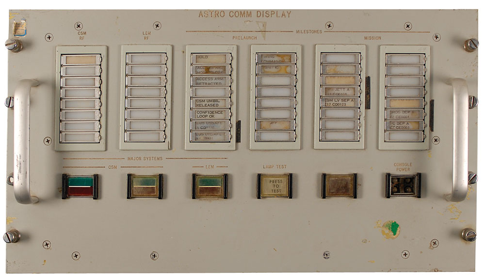 Lot #288 Apollo Control Panel