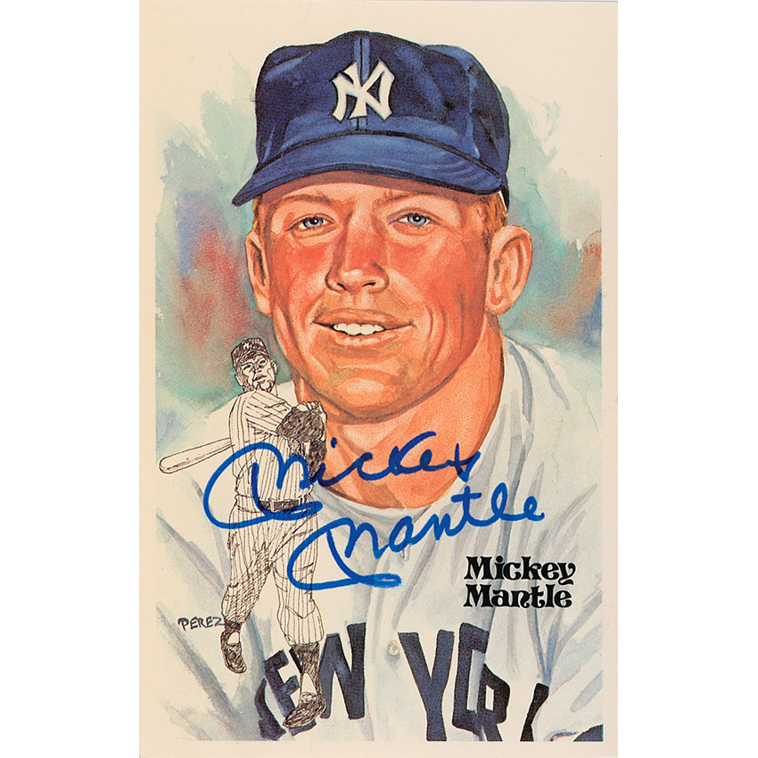 Lot #1564 Mickey Mantle