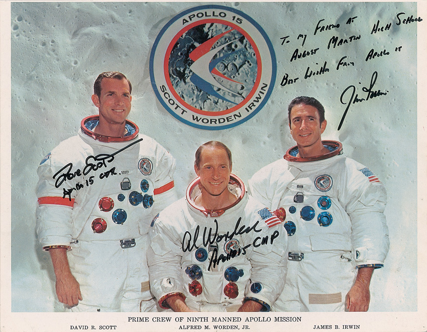 Lot #524 Apollo 15