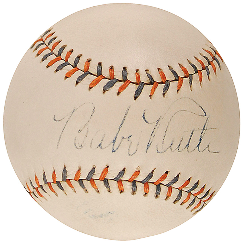 Lot #1455 Babe Ruth
