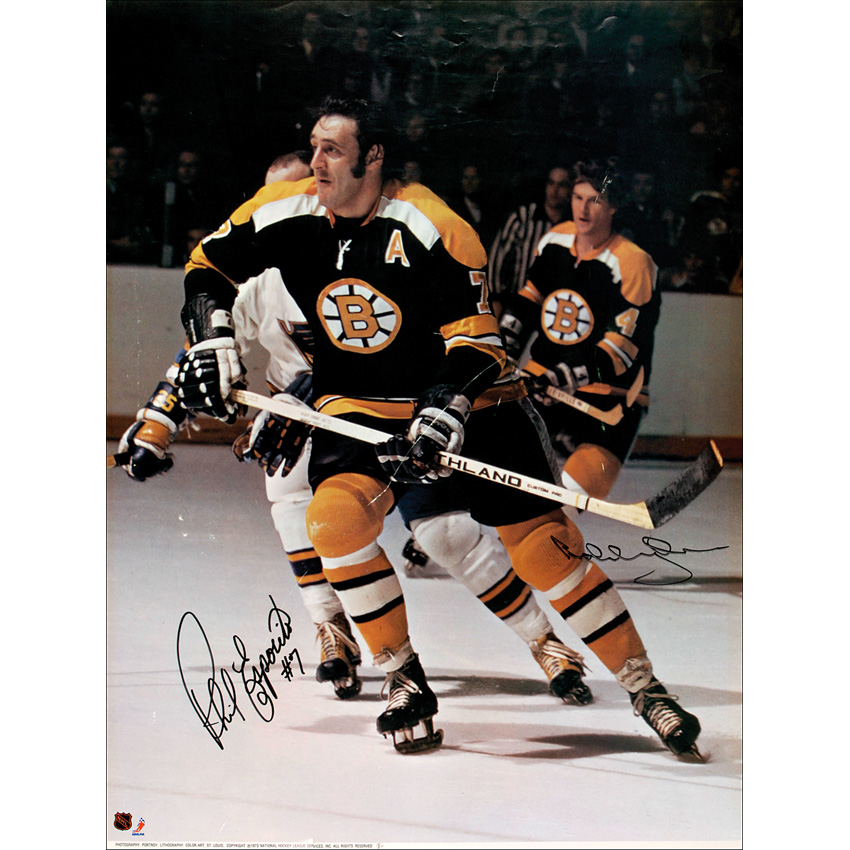 Lot #1578 Bobby Orr and Phil Esposito