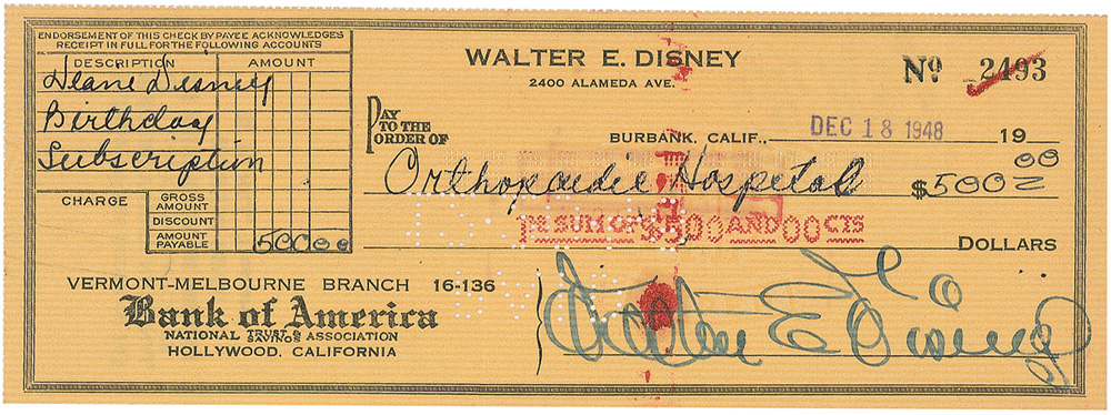 Lot #878 Walt Disney