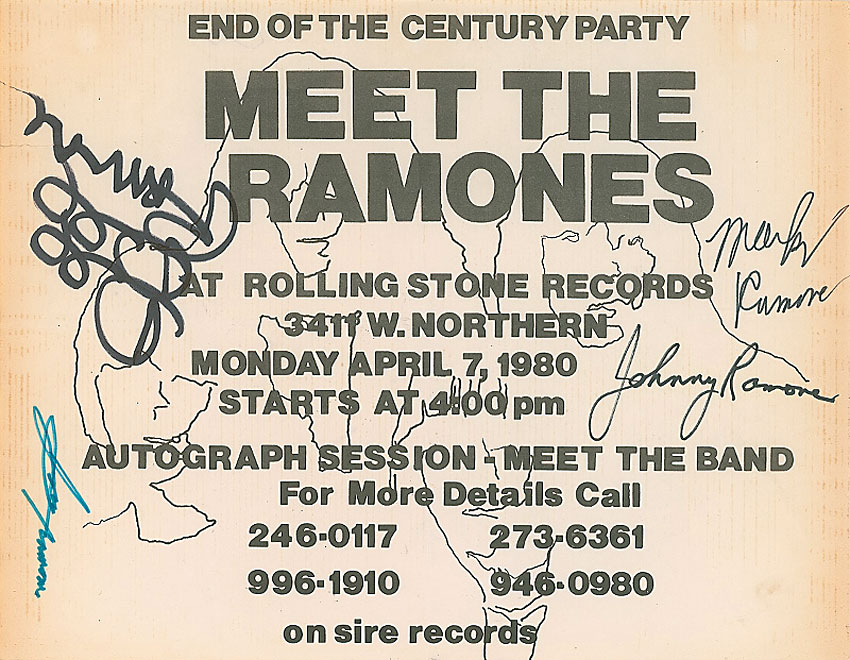 Lot #1014 The Ramones