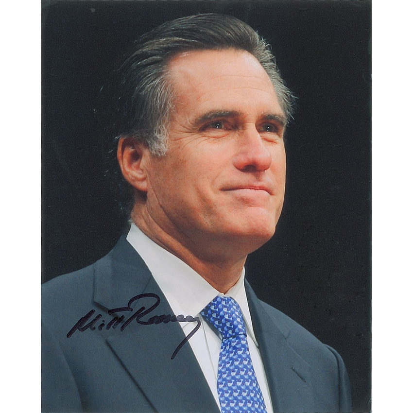 Lot #344 Mitt Romney