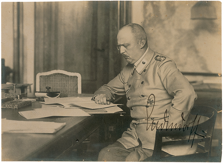 Lot #454 Erich Ludendorff