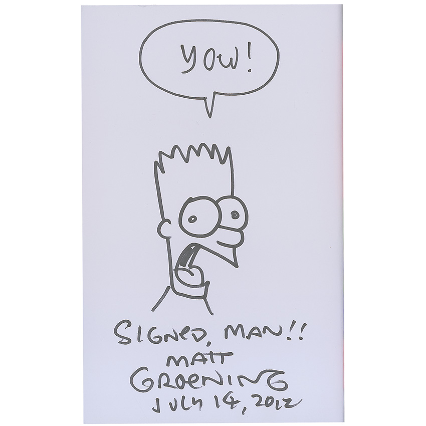 Lot #763 Matt Groening
