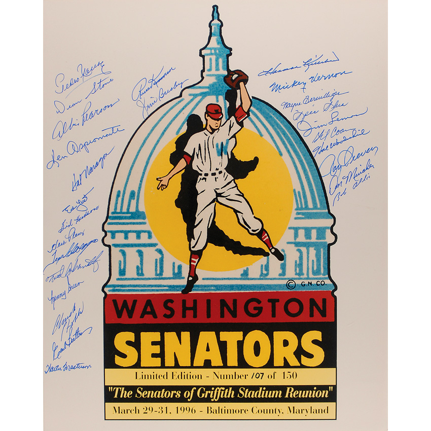 Lot #1574 Washington Senators