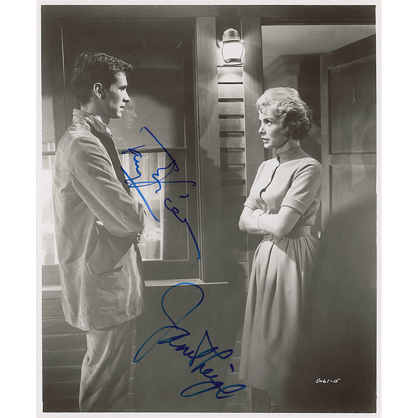 Lot #1271 Anthony Perkins and Janet Leigh