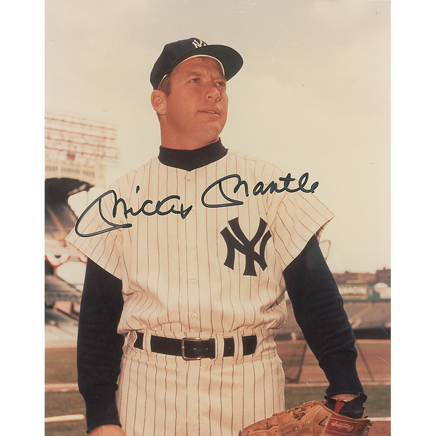 Lot #1519 Mickey Mantle