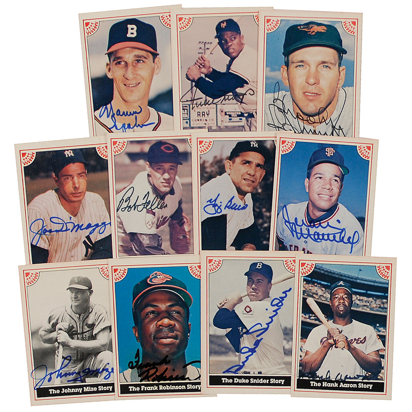 Lot #1423 Baseball Hall of Famers
