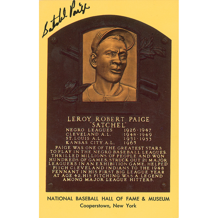 Lot #1544 Satchel Paige