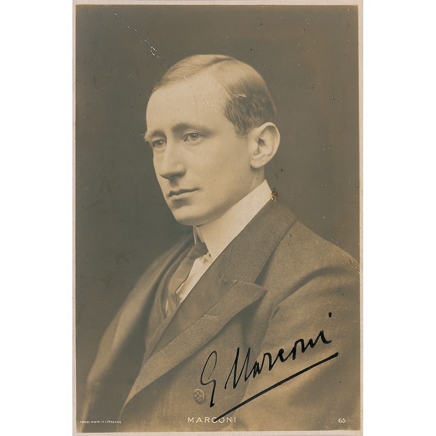 Lot #296 Guglielmo Marconi