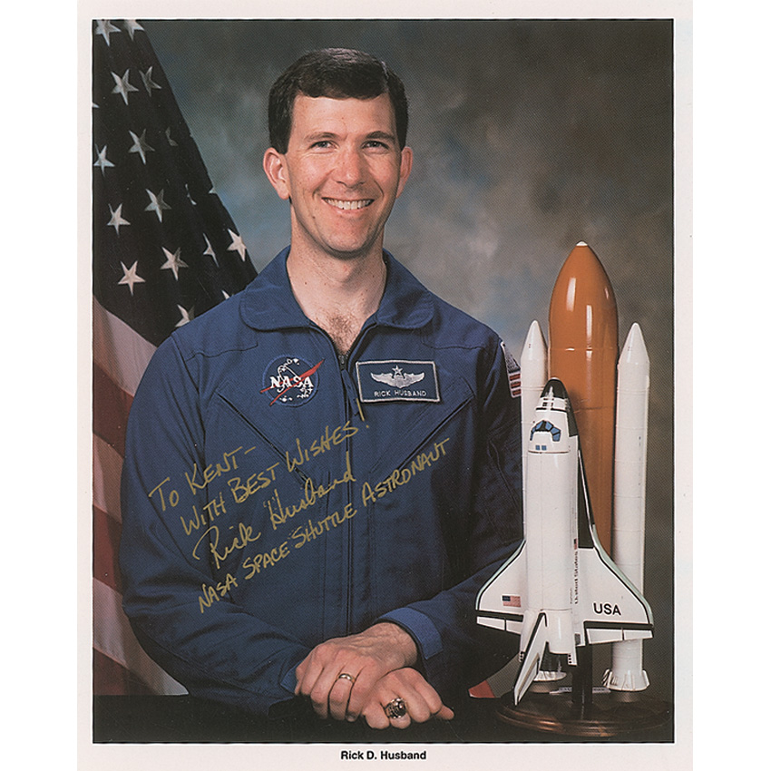 Lot #689 STS-107: Rick Husband