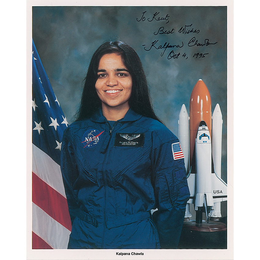 Lot #686 STS-107: Kalpana Chawla