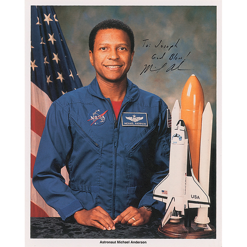 Lot #688 STS-107: Michael Anderson