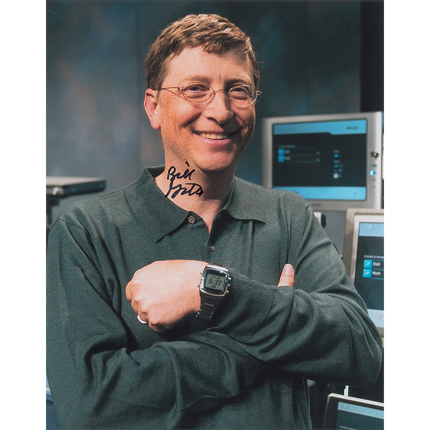 Lot #241 Bill Gates