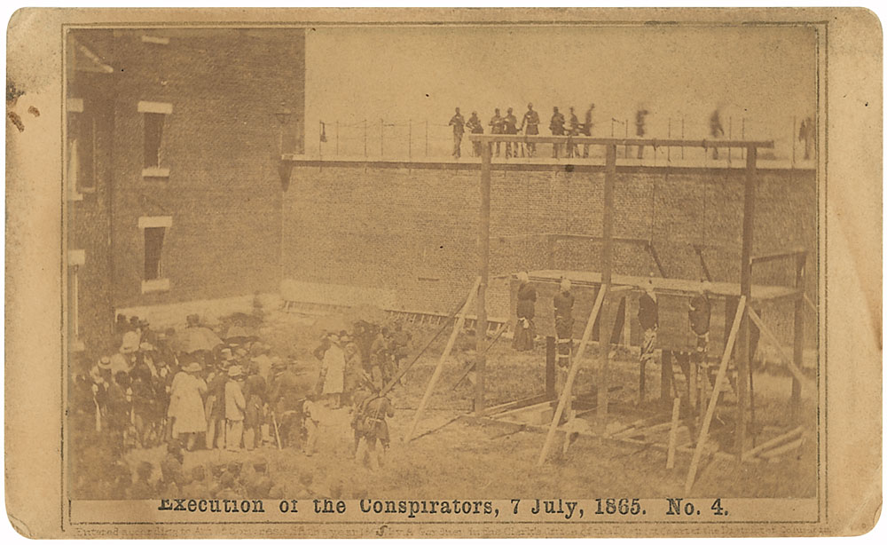 Lot #51 Lincoln Conspirator’s Execution