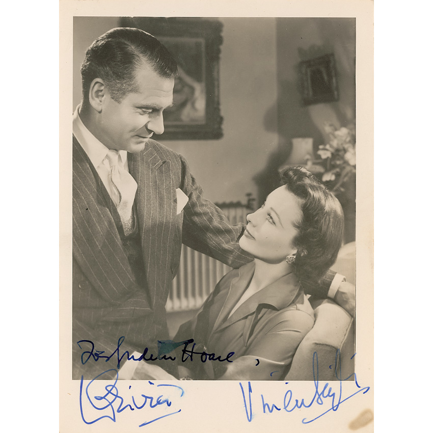 Lot #1117 Vivien Leigh and Laurence Olivier