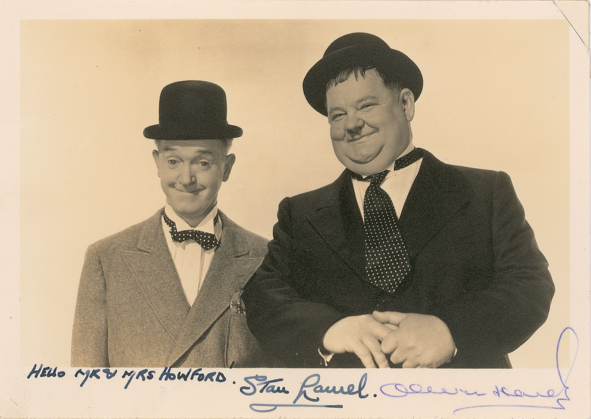 Lot #1115 Laurel and Hardy