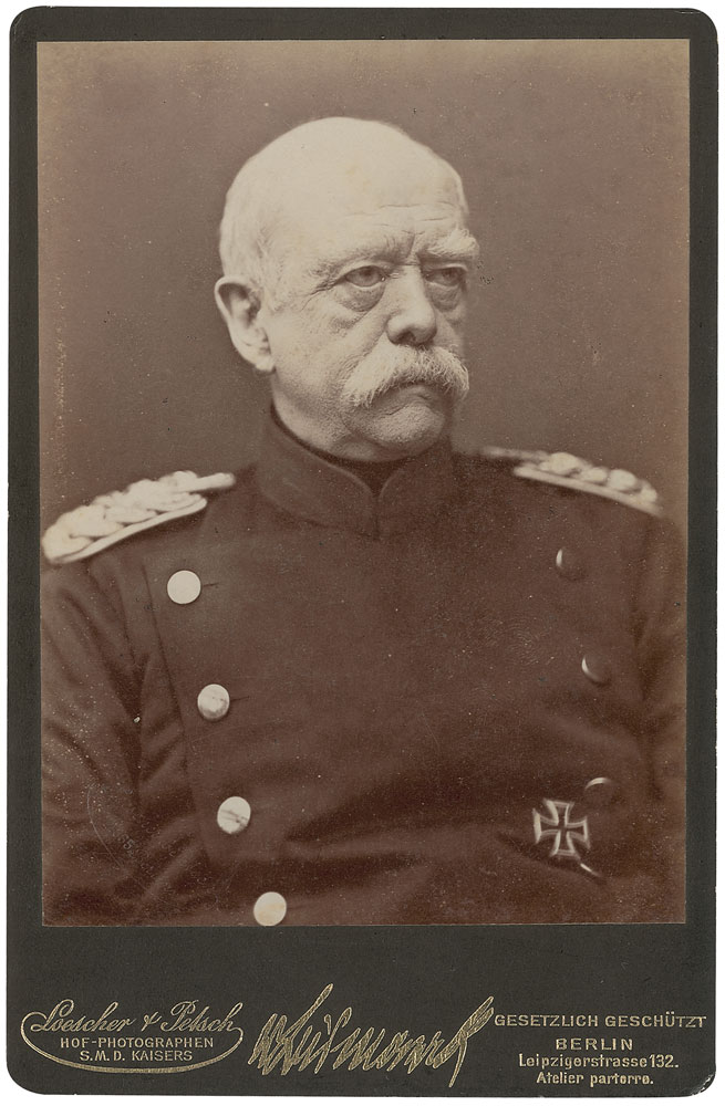 Lot #105 Otto von Bismarck