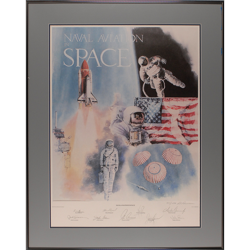Lot #546 Naval Aviation in Space