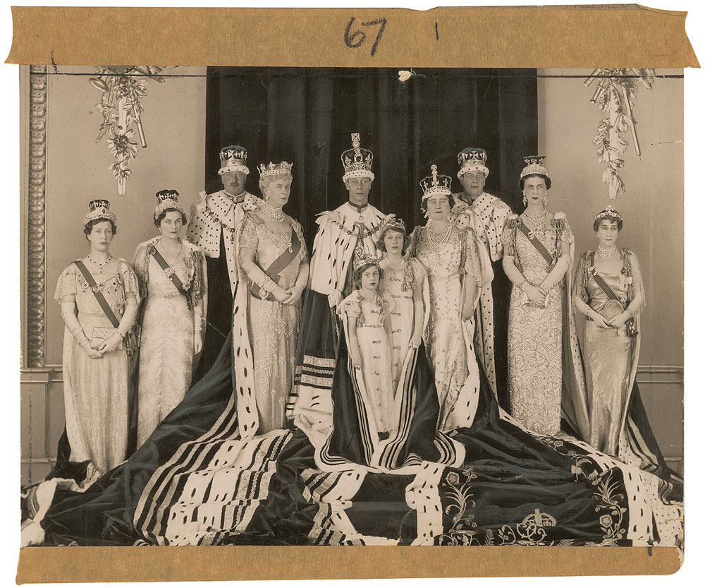 Lot #167 King George VI and Family