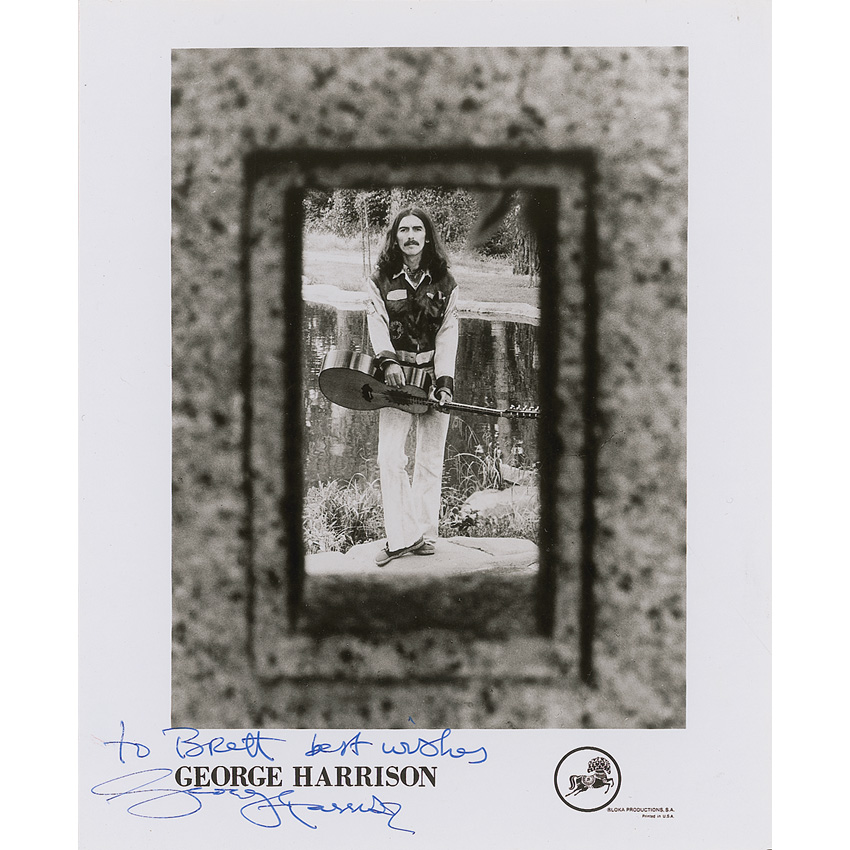 Lot #759 Beatles: George Harrison