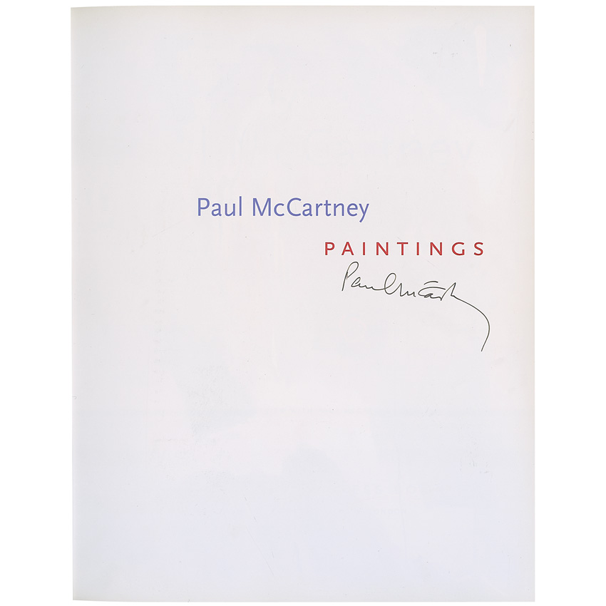 Lot #768 Beatles: Paul McCartney