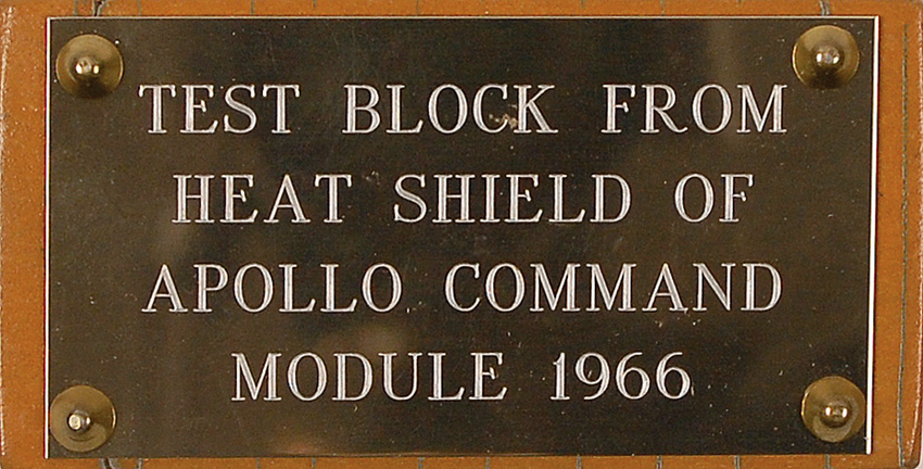 Lot #257 Apollo Heat Shield