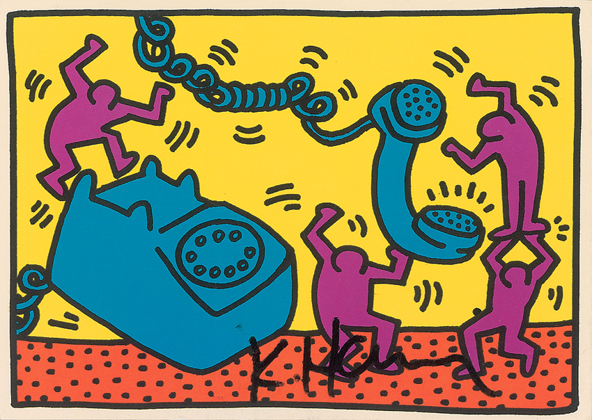 Lot #590 Keith Haring