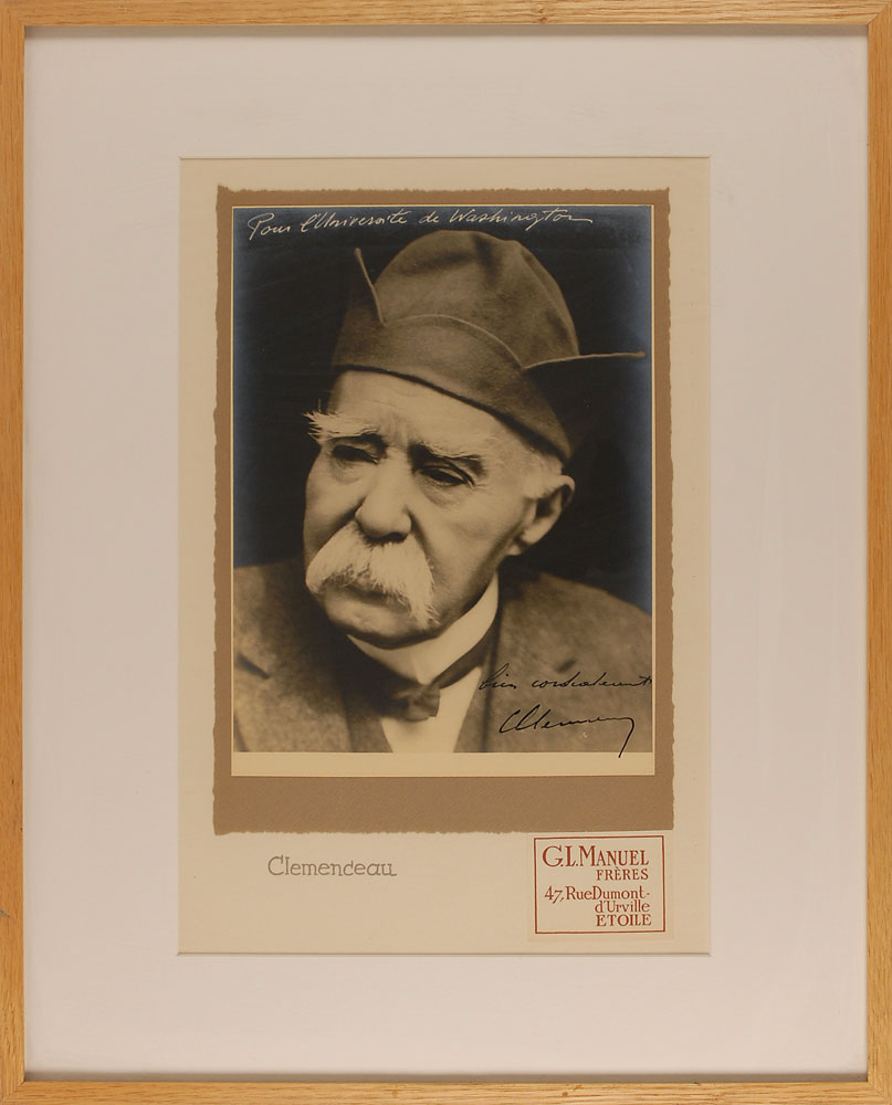 Lot #272 Georges Clemenceau