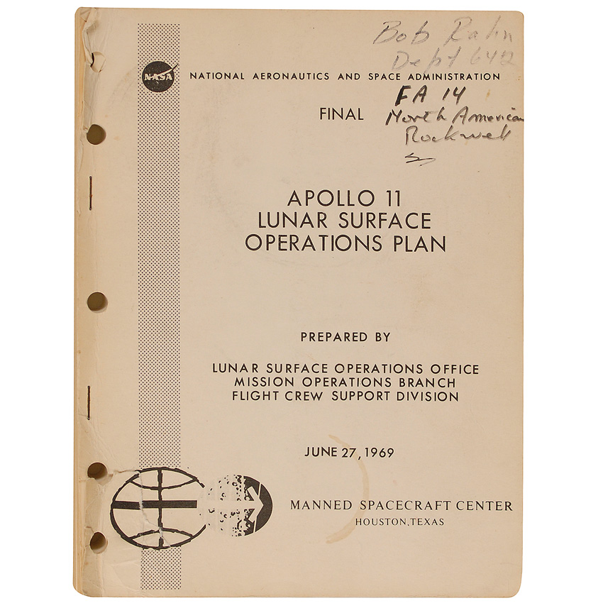 Lot #366 Apollo 11