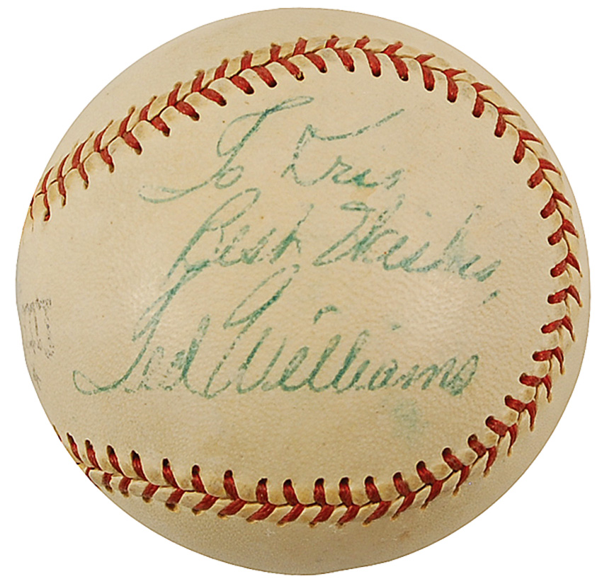 Lot #1602 Ted Williams