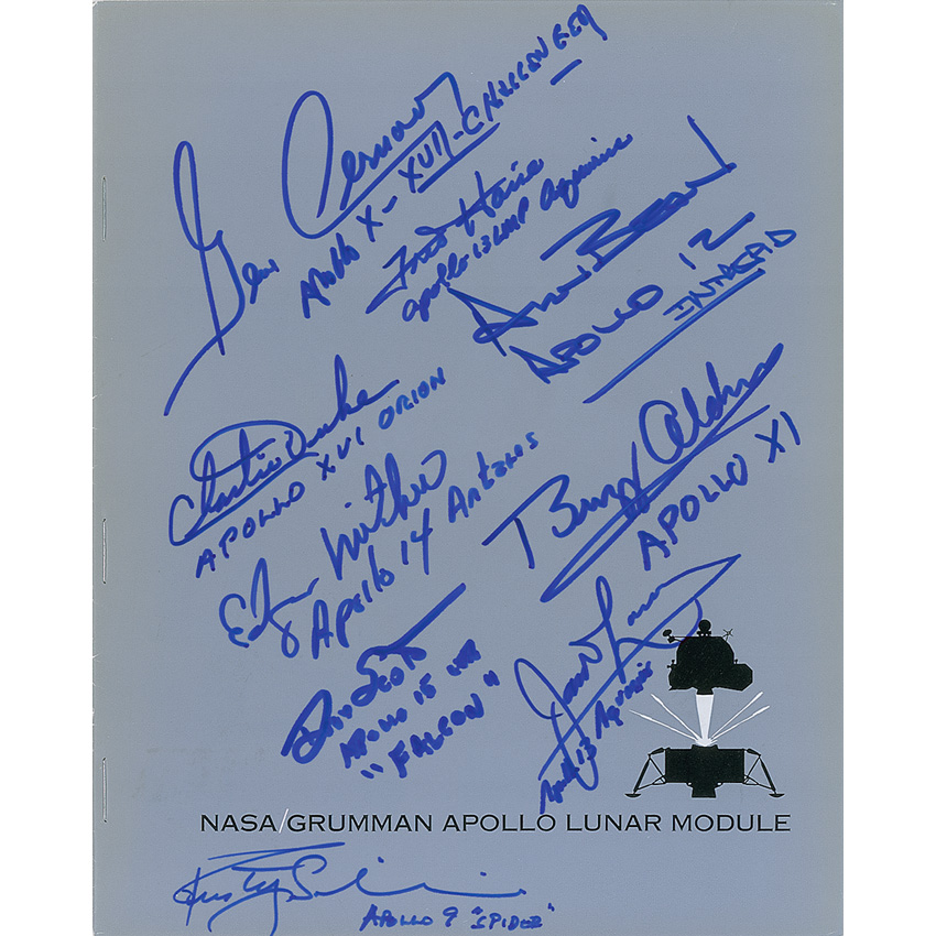 Lot #236 Apollo Astronauts
