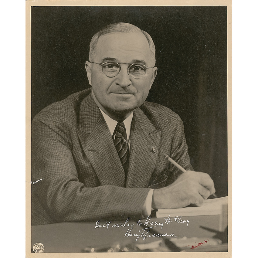 Lot #77 Harry S. Truman