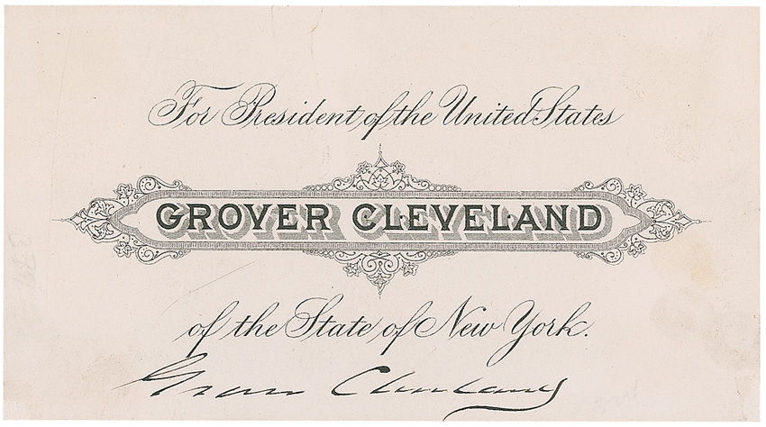 Lot #6 Grover Cleveland