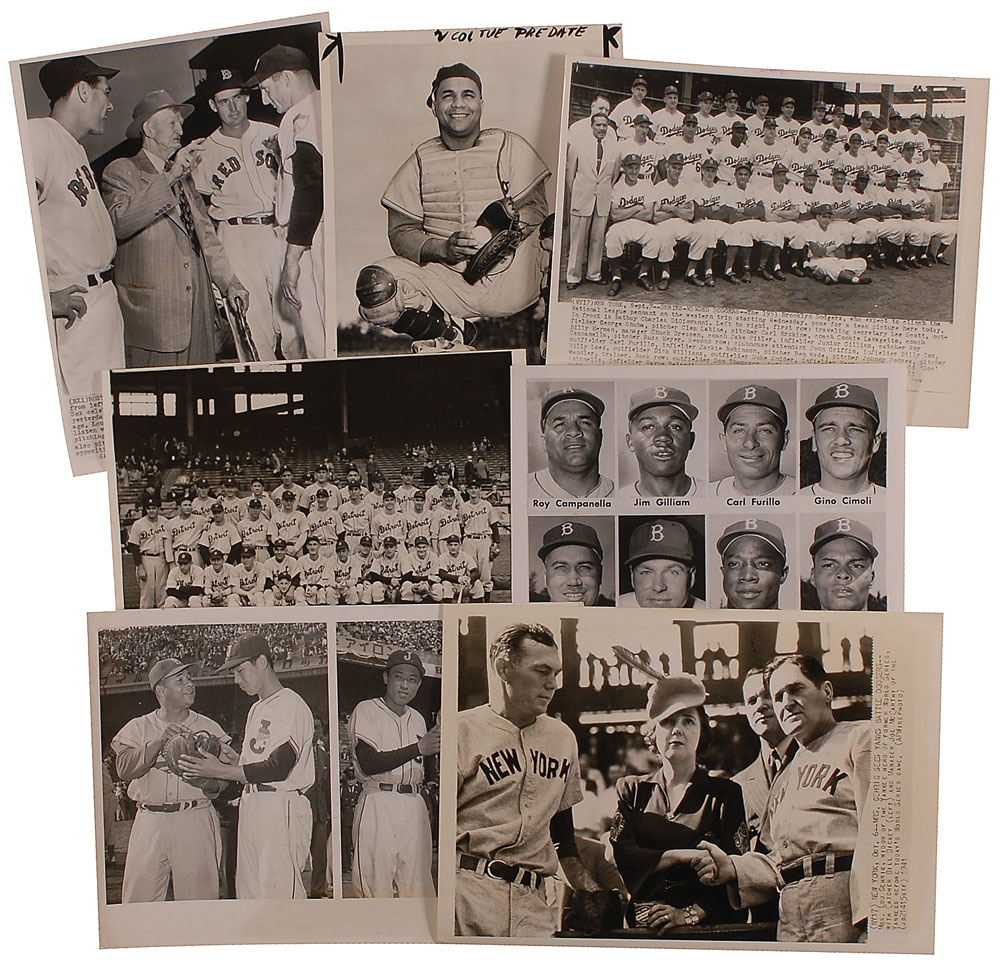 Lot #651 Baseball: 1930–1950s