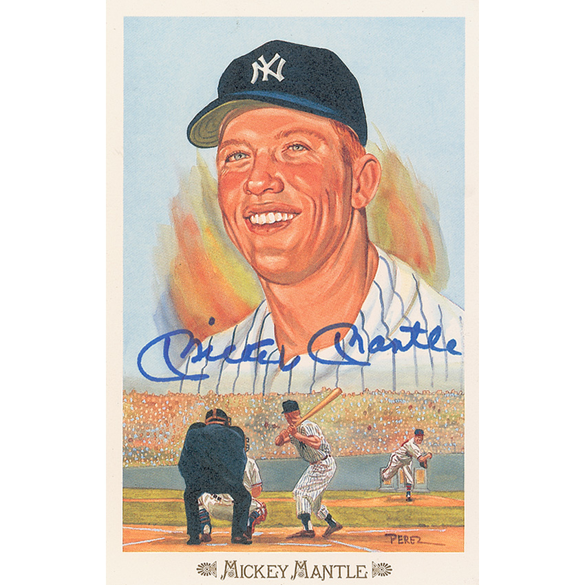 Lot #1530 Mickey Mantle
