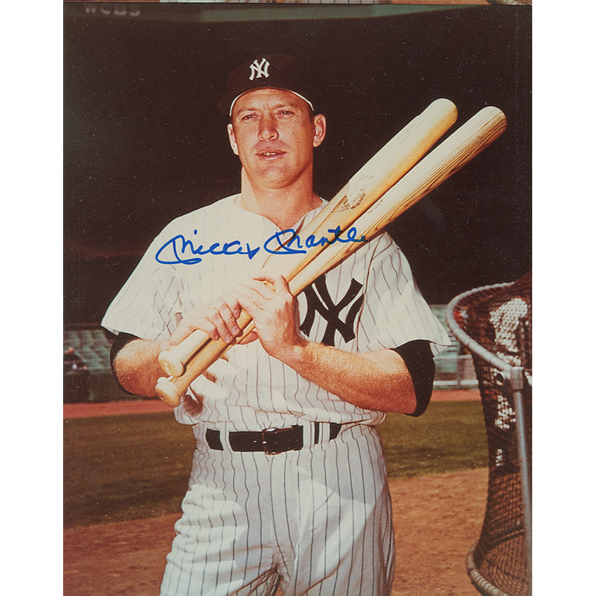 Lot #1531 Mickey Mantle