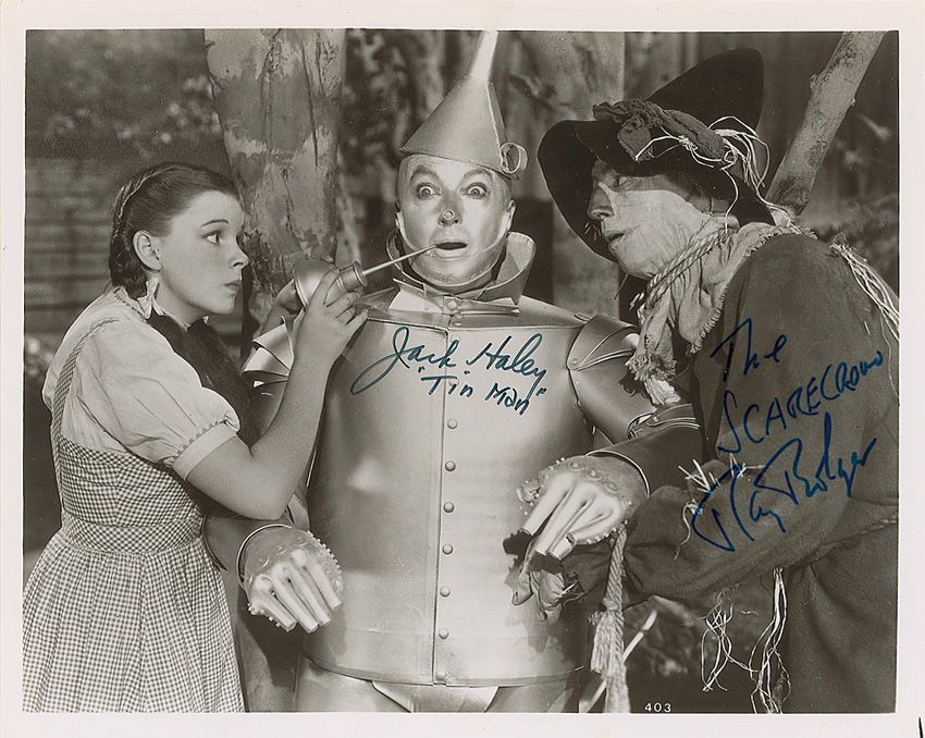 Lot #1304 Wizard of Oz: Bolger and Haley