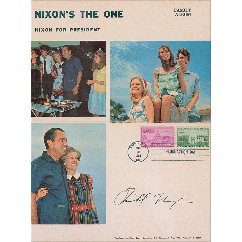 Lot #120 Richard Nixon