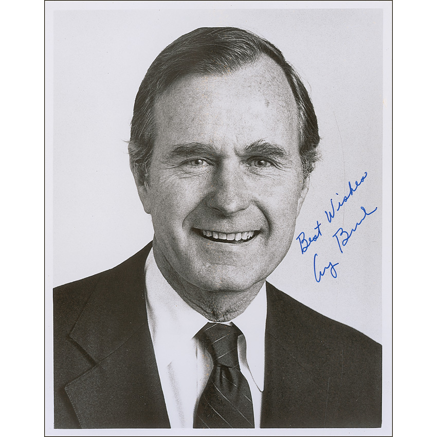 Lot #100 George Bush