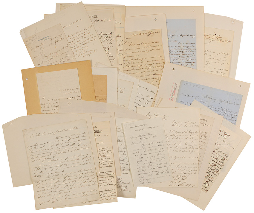 Lot #43 Letters to Presidents