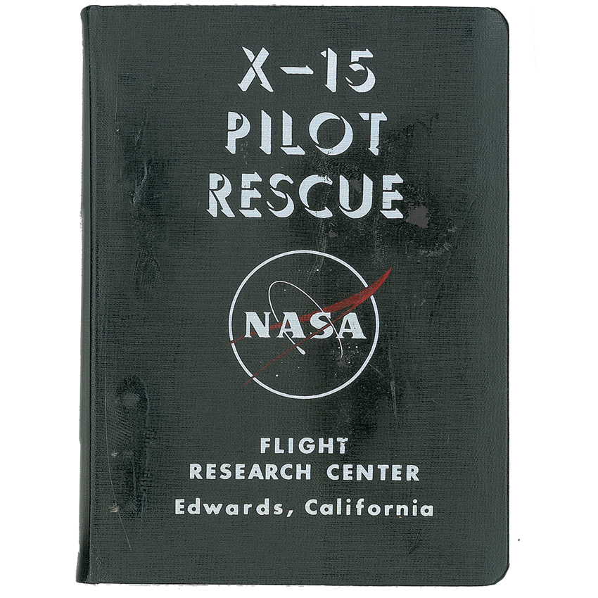 Lot #124 X-15 Pilot Rescue Manual